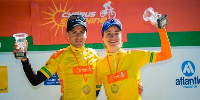 Afxentia race leaders after stage 2: Fabian Giger and Marianne Vos