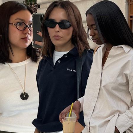 collage of style influencers wearing chic outfit ideas with green pants for spring 2026