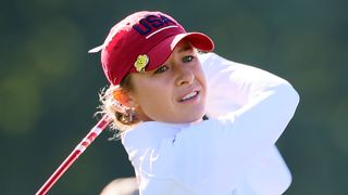 Nelly Korda at the 2021 Solheim Cup in Ohio
