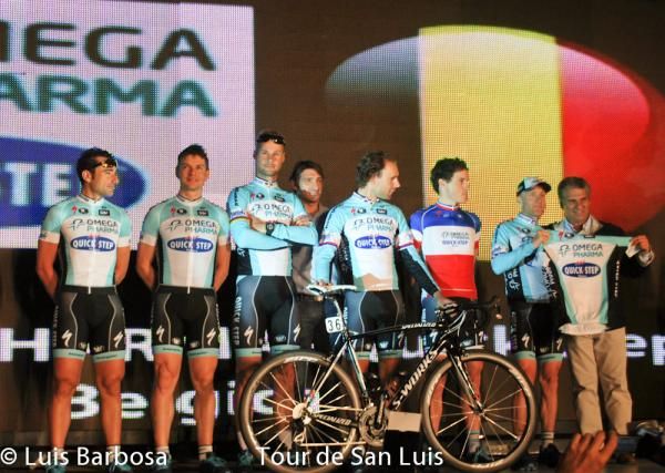 Omega Pharma has sent a strong team to San Luis