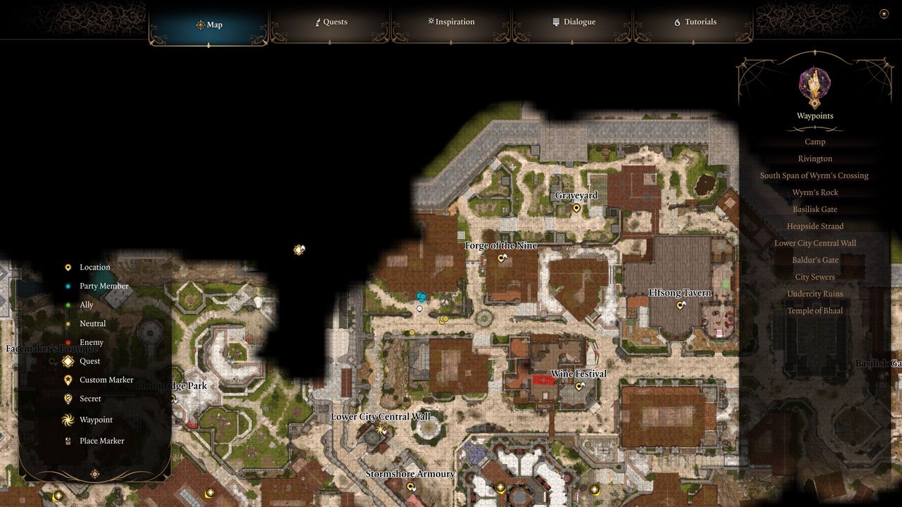 Baldur's Gate 3 House of Hope - Devil's Fee location