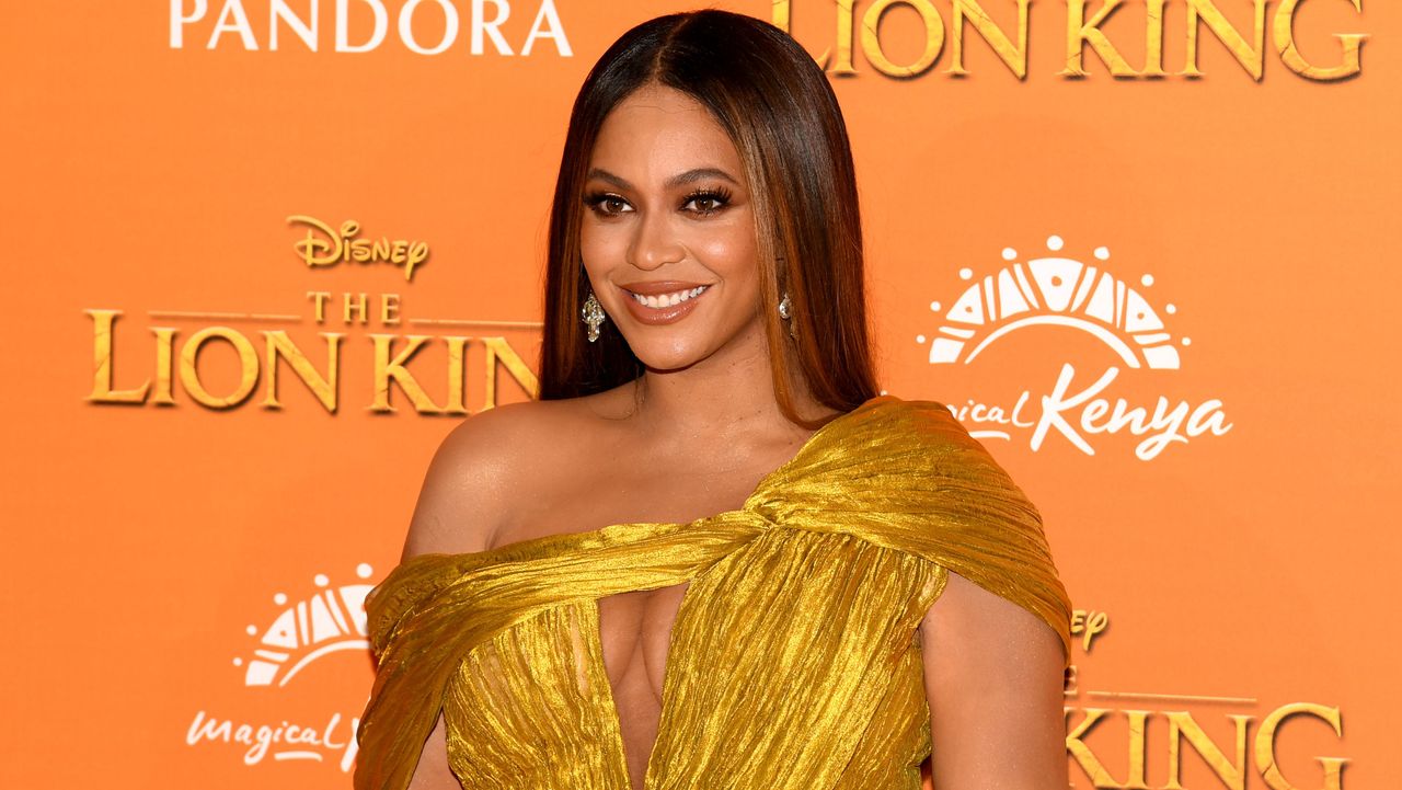 london, england july 14 beyonce knowles carter attends the european premiere of disneys the lion king at odeon luxe leicester square on july 14, 2019 in london, england photo by gareth cattermolegetty images for disney