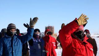 last flight from south pole, south pole station, amundsen-scott research station, south pole research, south pole winter, austral winter, winter at the south pole, Antarctica, antarctic research