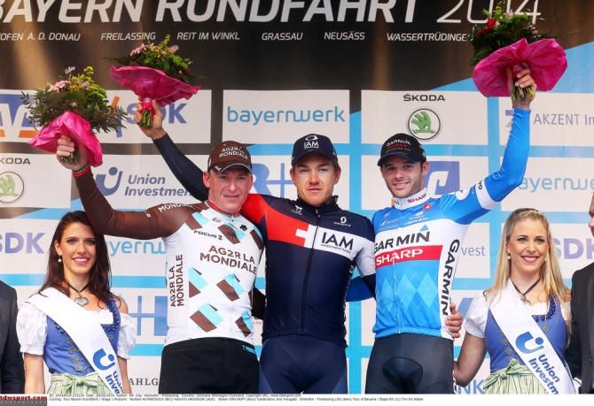The top three sprinters from stage 1