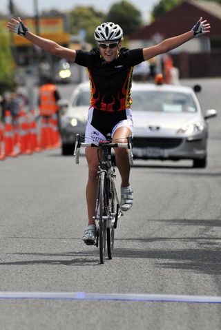 Rushlee Buchanan is the 2010 New Zealand national road race Champion