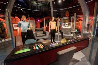 Original "Star Trek" artifacts are on display until March 2017 in Seattle's EMP Museum.