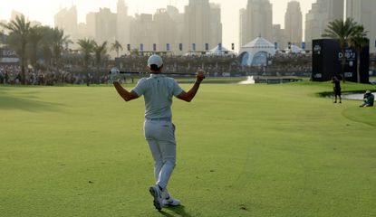 Rory at the 18th