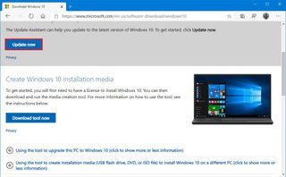 Windows 10 Update Assistant download