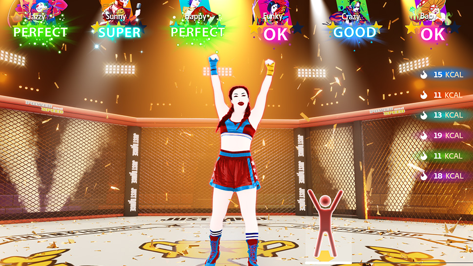 A Just Dance 2025 Edition screenshot.