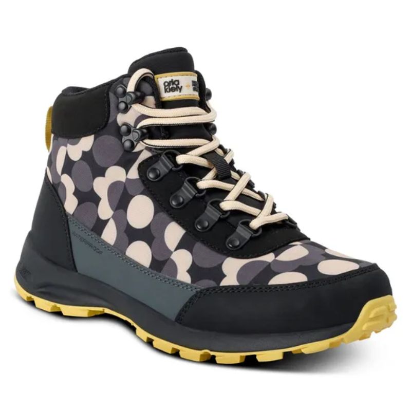 Orla Kiely patterned hiking boot