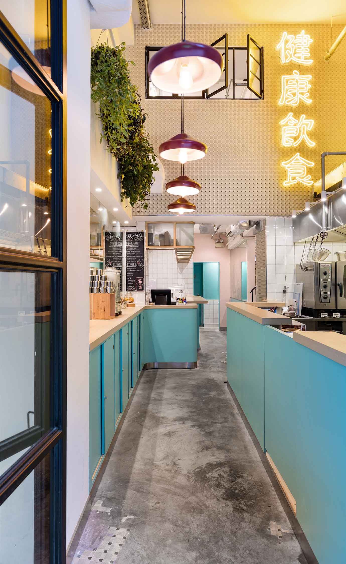 An overview image of Kasa restaurant in HongKong