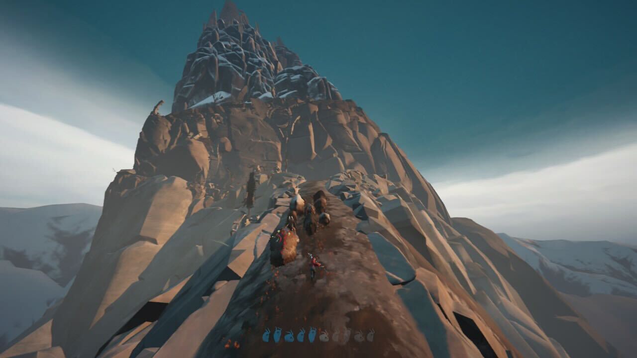 Screenshots from Herdling, played on Switch 2