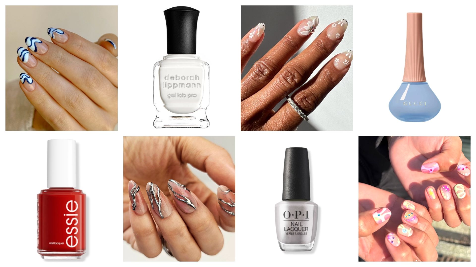 Do You Want a Multi-Colored French Mani or Alien Metallic Polish on Your Nails This Week?