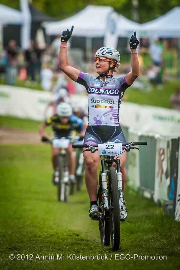 Nathalie Schneitter won the short race in Solothurn