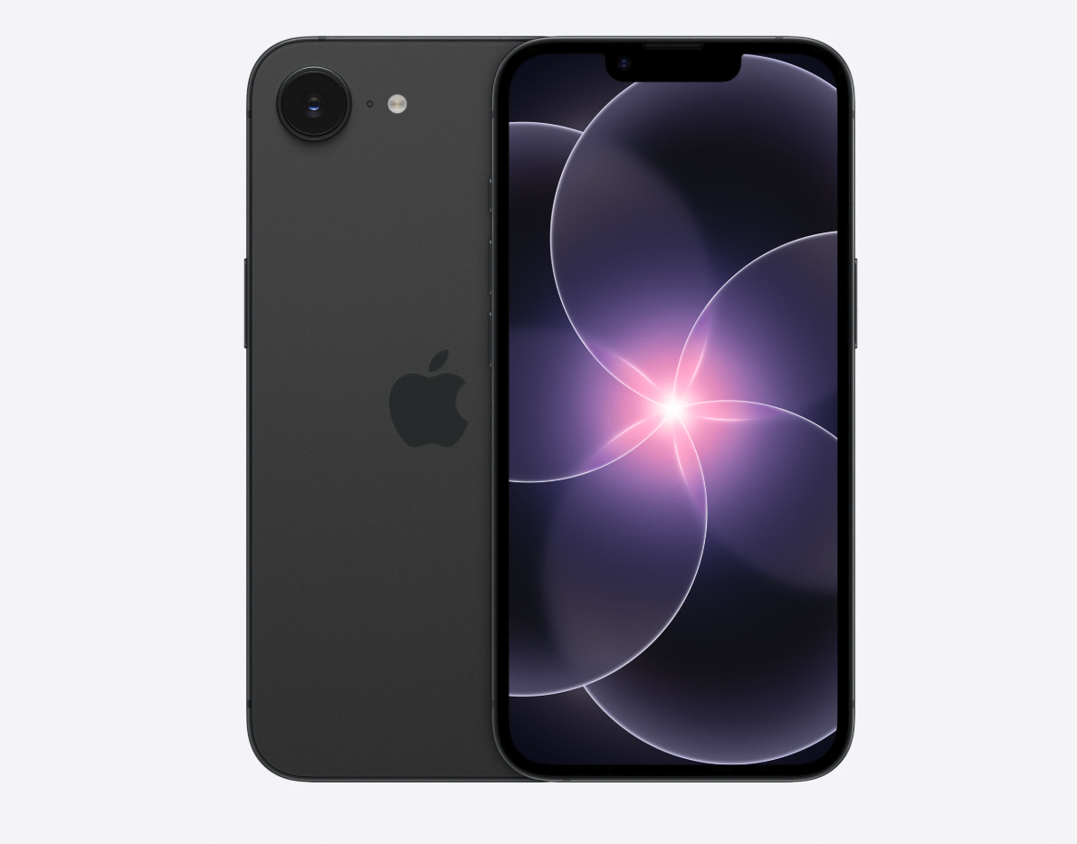 iPhone 17e press images on a white background