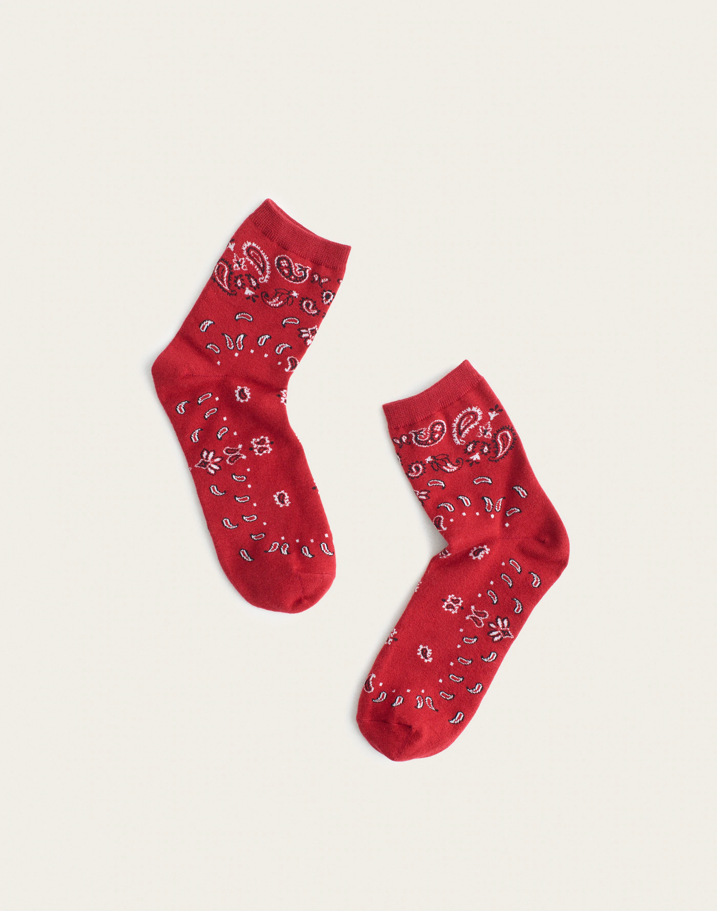 Bandana-Print Ankle Socks