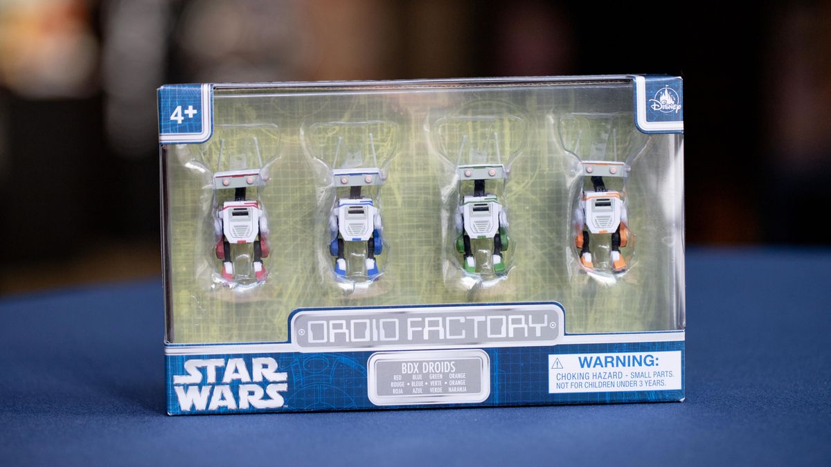 Disney Store is finally releasing BDX droids figures — and they