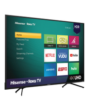 Hisense 75" Roku Smart TV was $998, now $598 @ Walmart