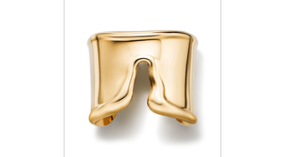 Tiffany & Co Elsa Peretti Split Cuff in Yellow Gold, Medium