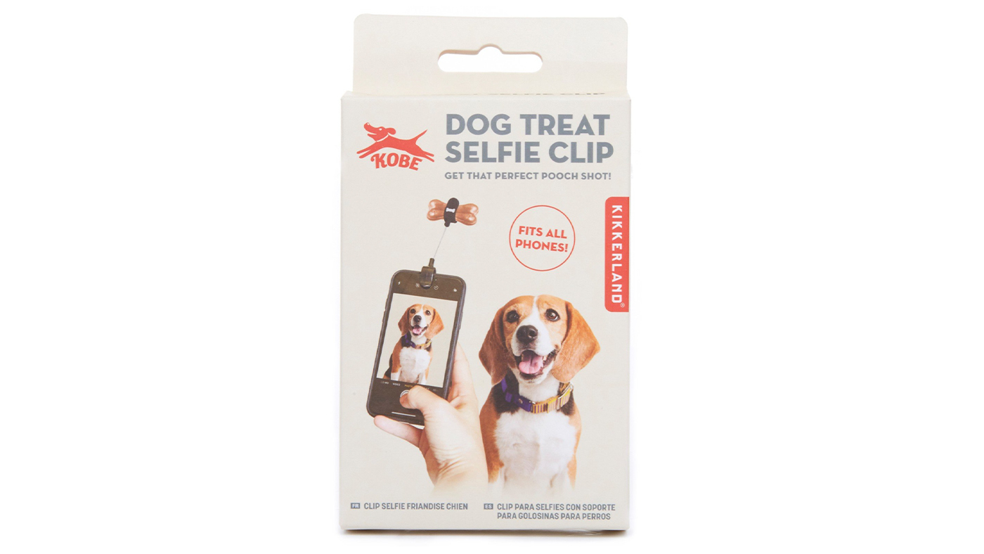 Dog Treat Selfie Clip