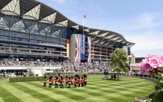 The Ascot Stands, and the Band before racing 18-6-16