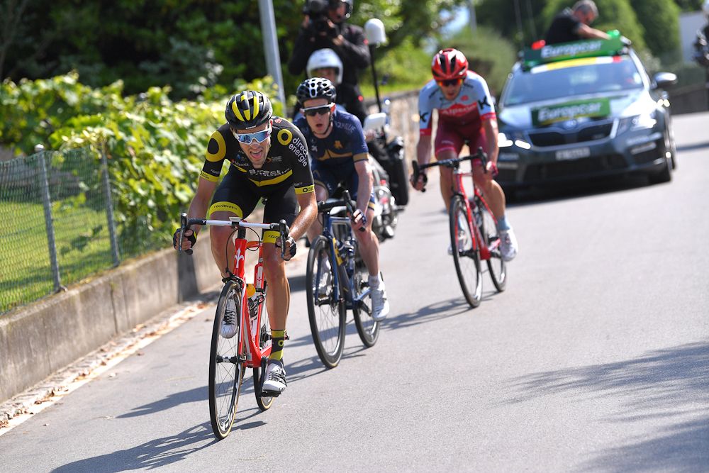 The breakaway during stage 8 at Tour de Suisse