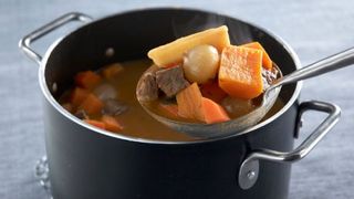 Beef and potato energy stew, Men's Fitness