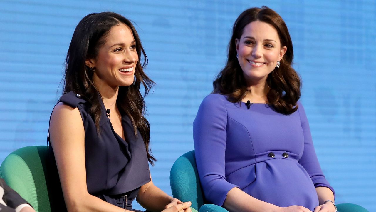 Kate Middleton and Meghan Markle at the First Annual Royal Foundation Forum