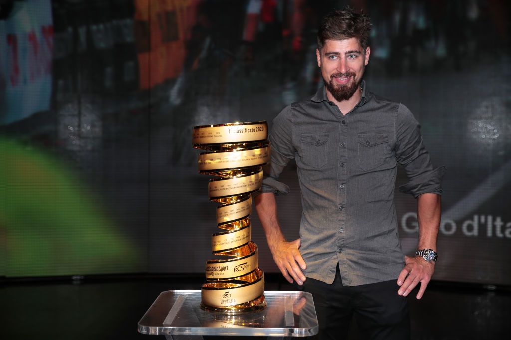 Peter Sagan at the 2020 Giro d'Italia presentation