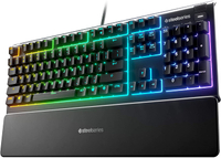 SteelSeries Apex 3 RGB Gaming Keyboard: $49