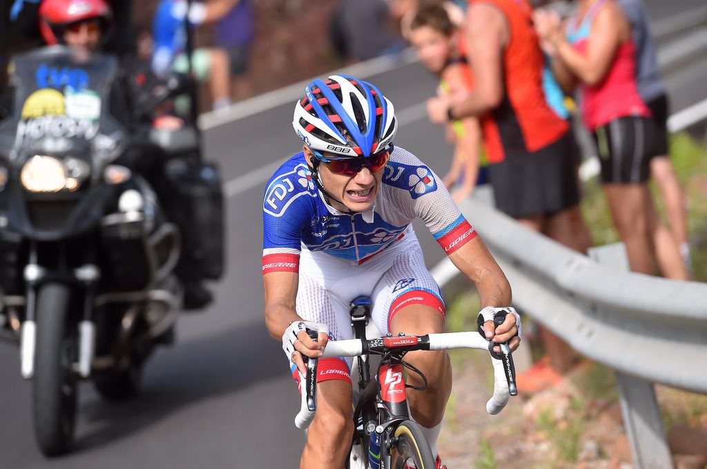 Kenny Elissonde (FDJ) trying for his second Vuelta stage win
