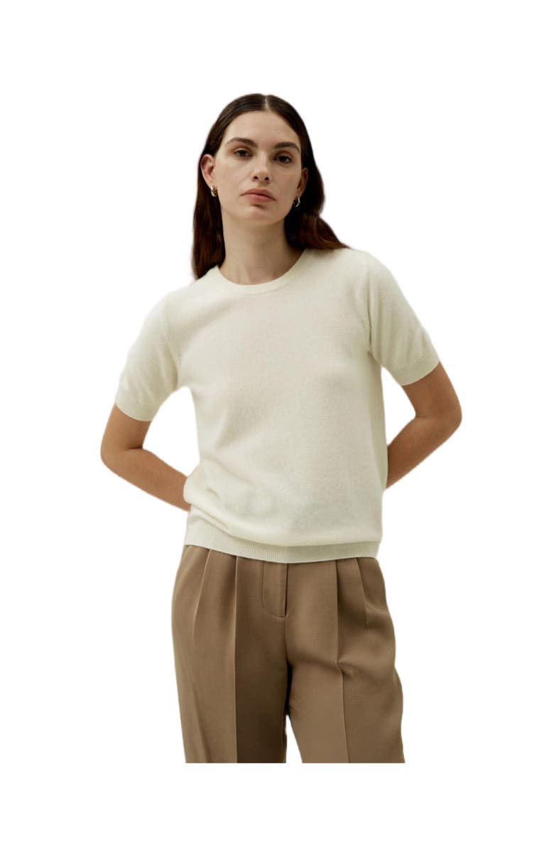 Baby Cashmere Crew Neck Knit Top