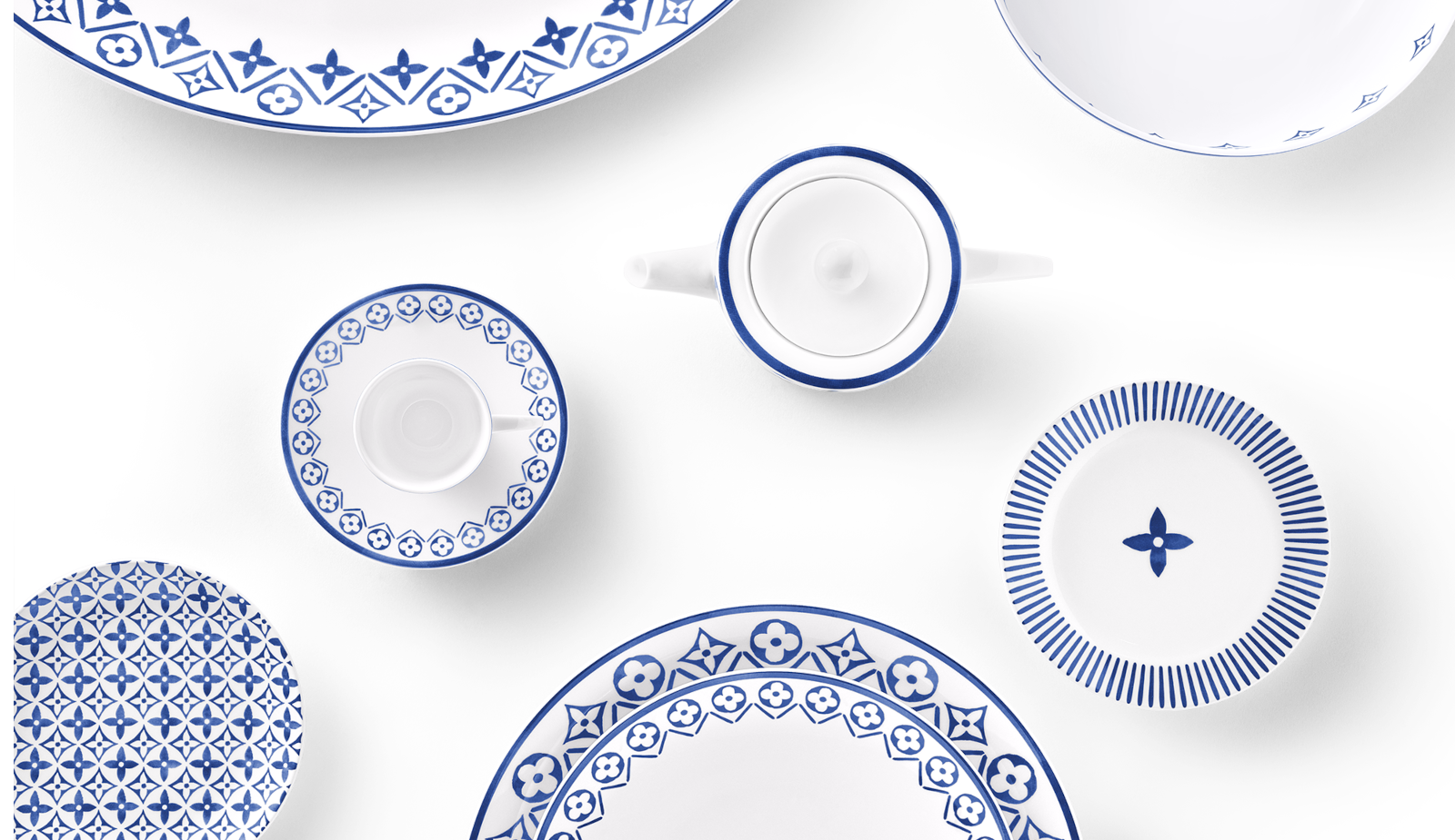 The first Louis Vuitton tableware collection