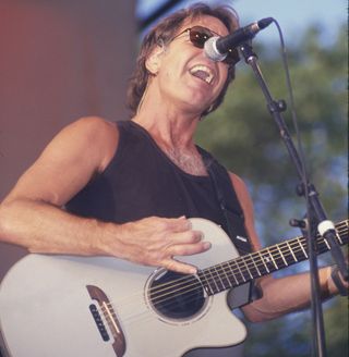 Bob Weir performs at the Central Park SummerStage in New York City on July 19, 1997