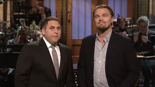 Jonah Hill and Leonardo DiCaprio on SNL