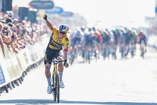 Stage 5 - Tour of Britain: Wout van Aert attacks solo to win stage 5