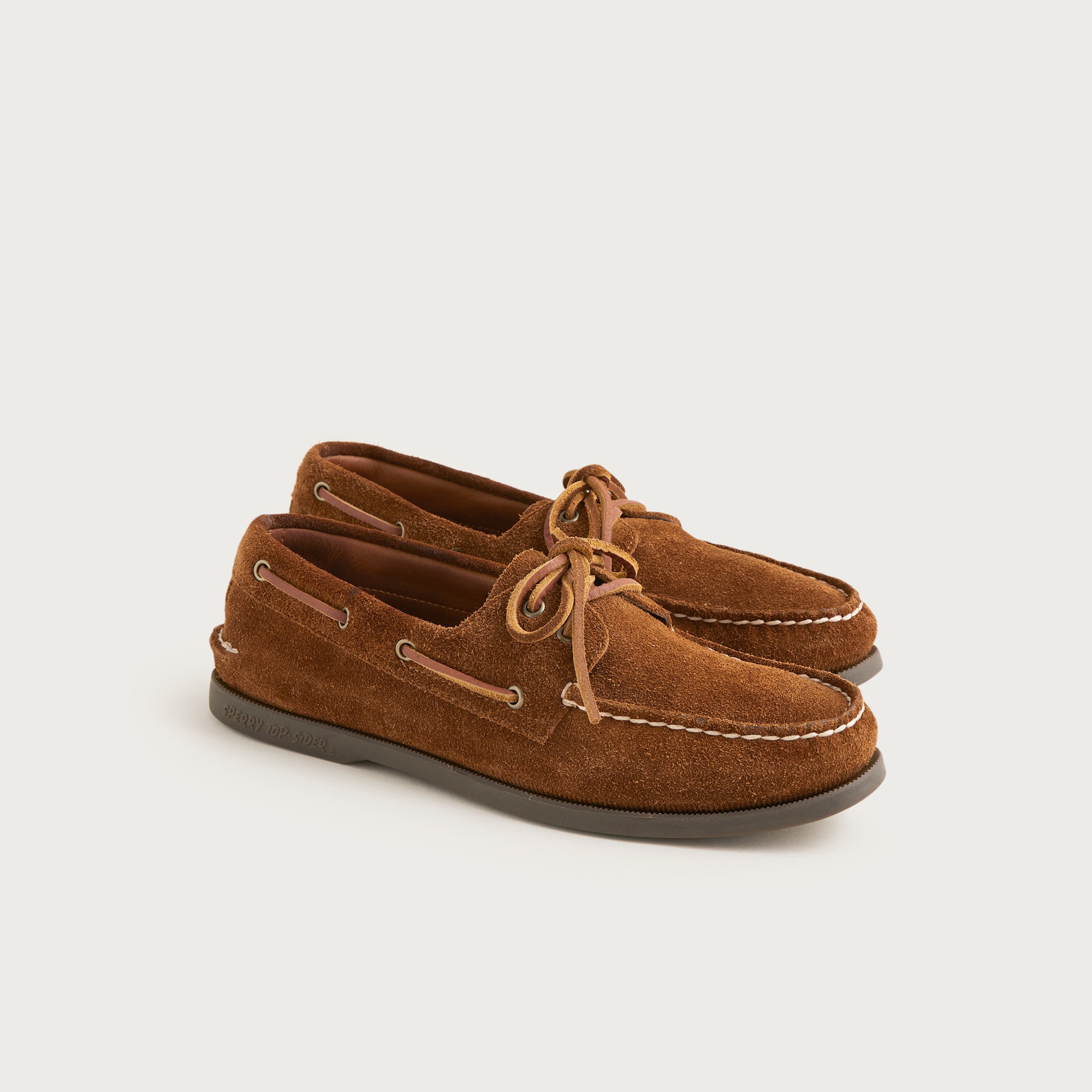 Sperry&amp;reg; X J.crew Authentic Original Unisex Two-Eye Boat Shoes in Roughout Suede