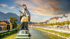 Bad Ischl, Salzkammergut, Austria.