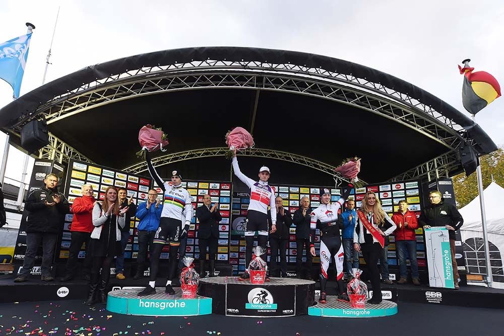 The final podium