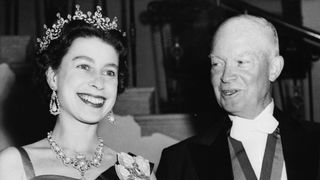 Queen Elizabeth II and President Eisenhower