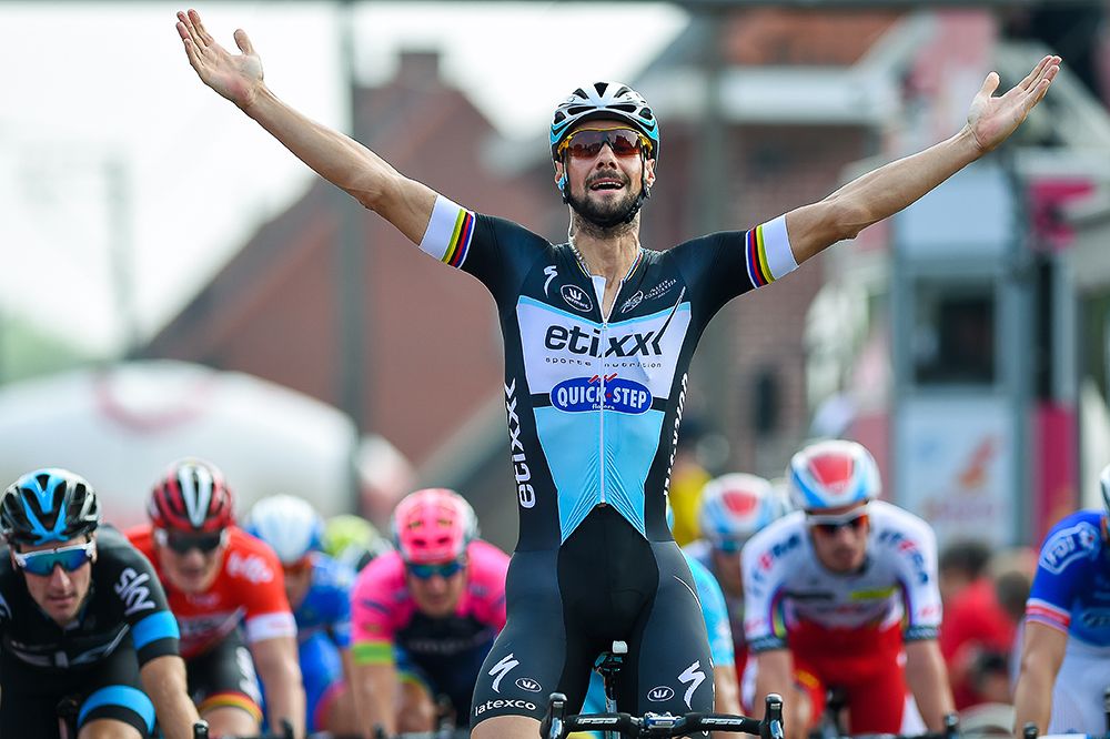 Tom Boonen wins stage 3 of the 2015 Eneco Tour.