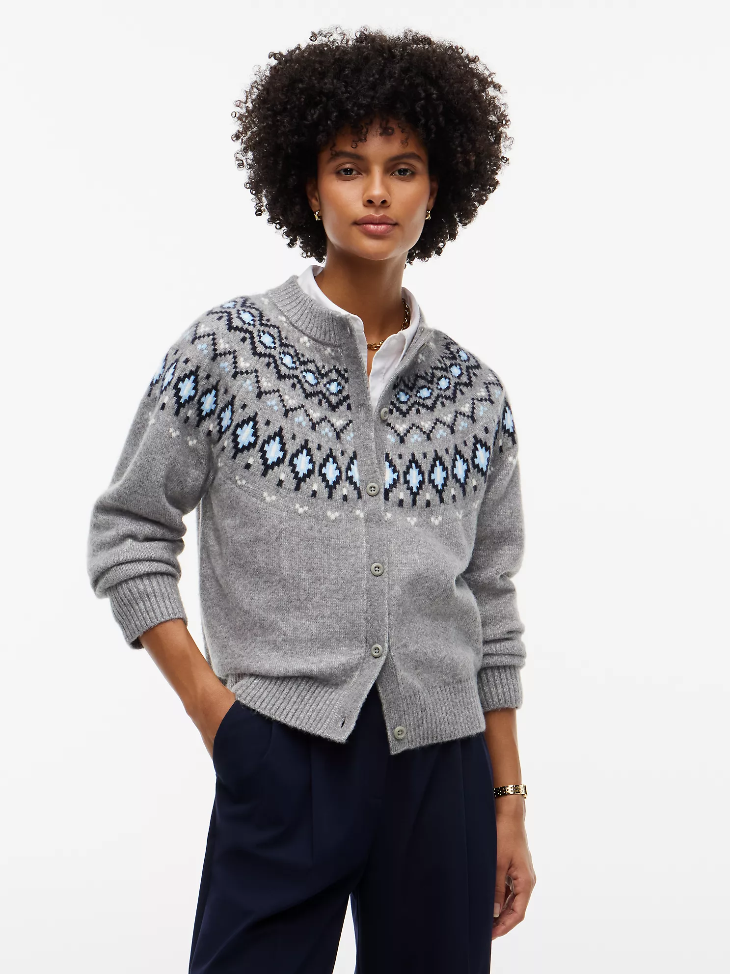 Fair Isle Cardigan