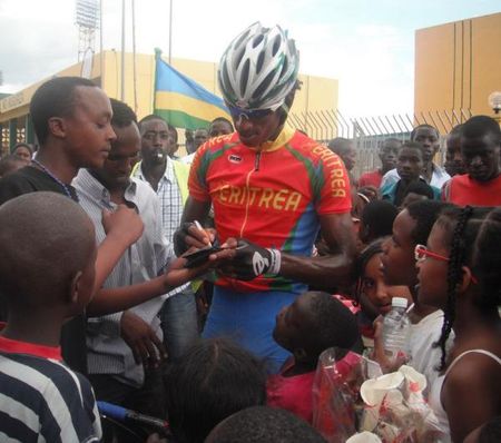 Daniel Teklehaimanot (Eritrea) is an iconic champion everywhere in Africa.