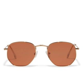 Pilgrim Rylan Angular Metal Sunglasses