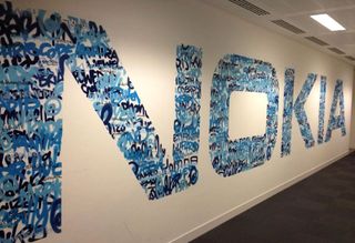 Nokia office mural