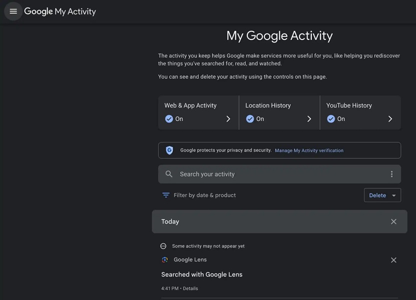 Users can now save their previous visual searches through Google Lens in their account's activity page.