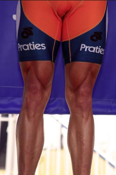 Steele Von Hoff's legs: A third and a second so far in the Jayco Herald Sun Tour.