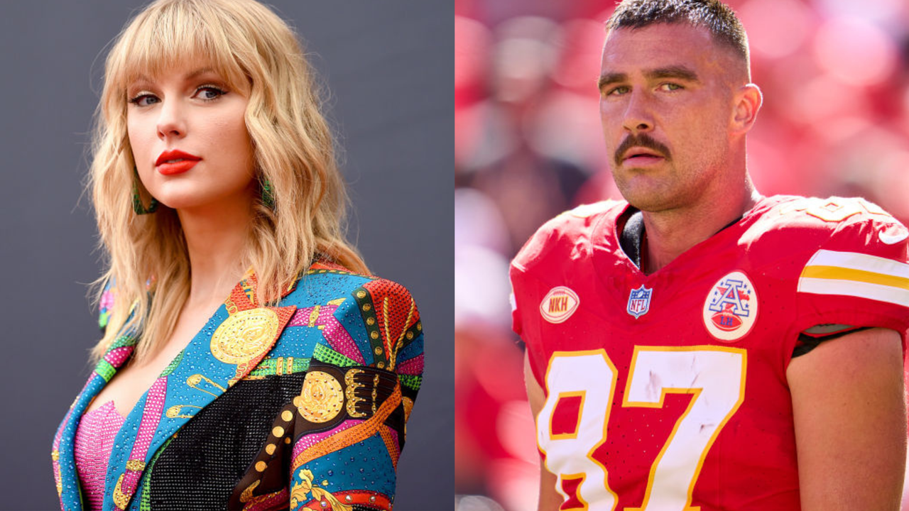 Taylor Swift and Travis Kelce