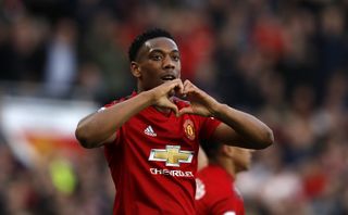 Anthony Martial rounded off the scoring from the spot
