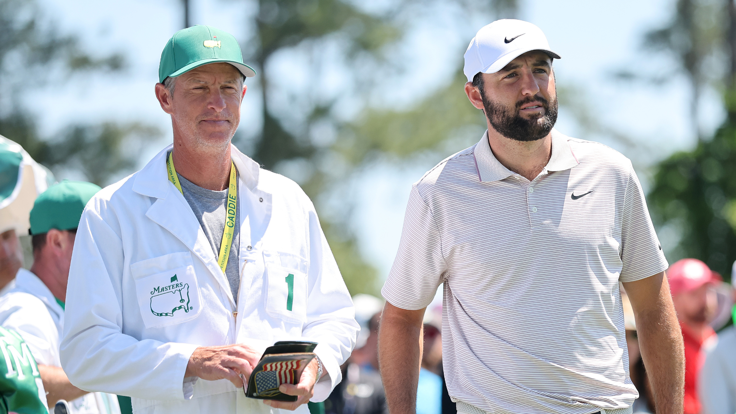 Ted Scott and Scottie Scheffler